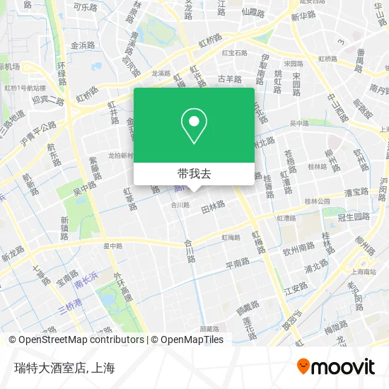 瑞特大酒室店地图