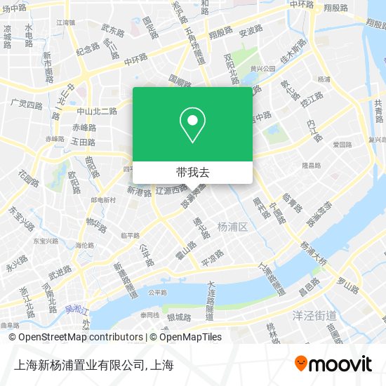 上海新杨浦置业有限公司地图