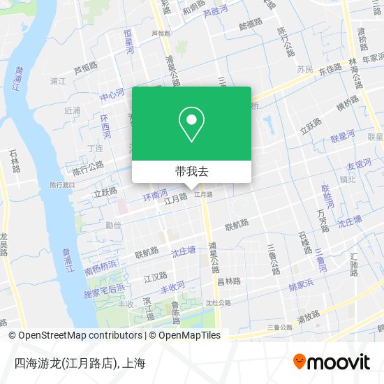 四海游龙(江月路店)地图