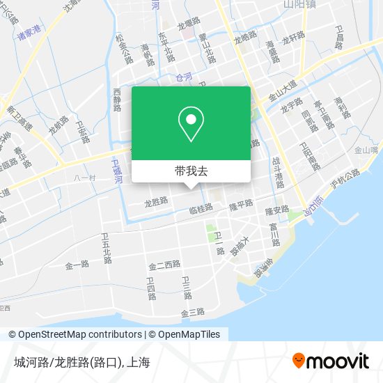 城河路/龙胜路(路口)地图