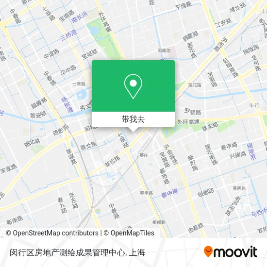 闵行区房地产测绘成果管理中心地图