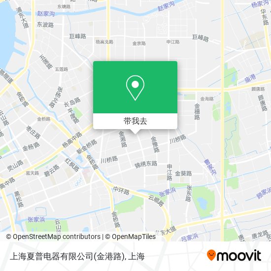 上海夏普电器有限公司(金港路)地图