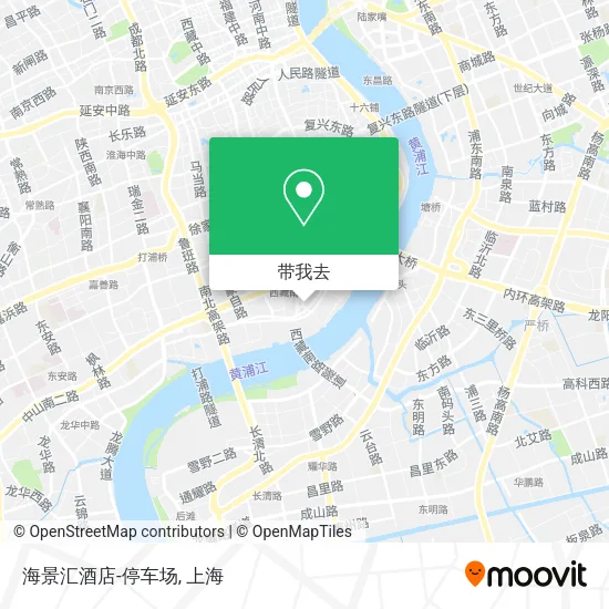 海景汇酒店-停车场地图