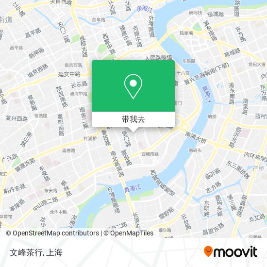文峰茶行地图