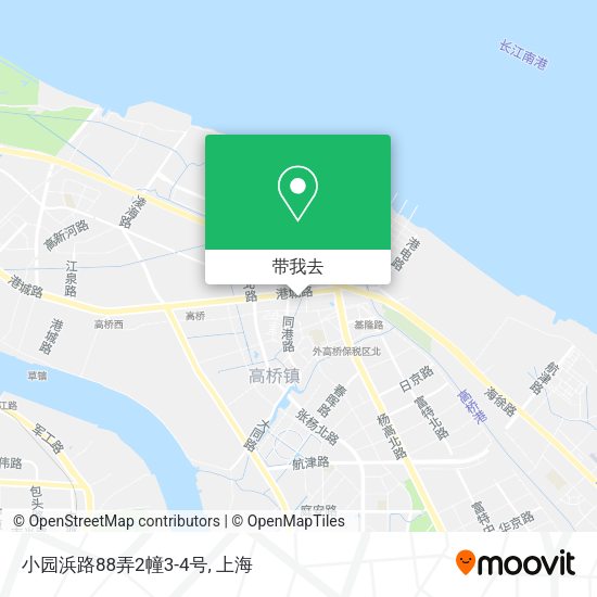 小园浜路88弄2幢3-4号地图