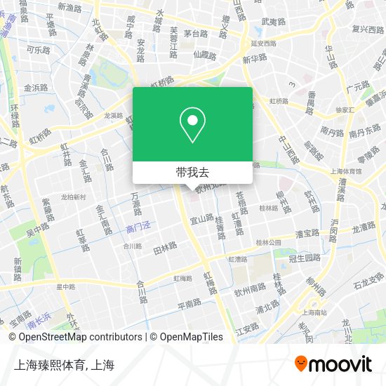 上海臻熙体育地图