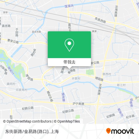 东街新路/金易路(路口)地图