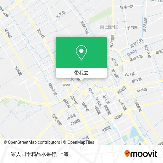 一家人四季精品水果行地图