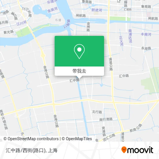 汇中路/西街(路口)地图