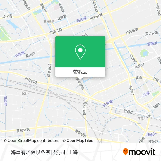 上海重睿环保设备有限公司地图