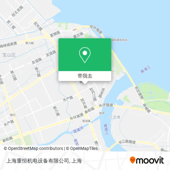 上海重恒机电设备有限公司地图