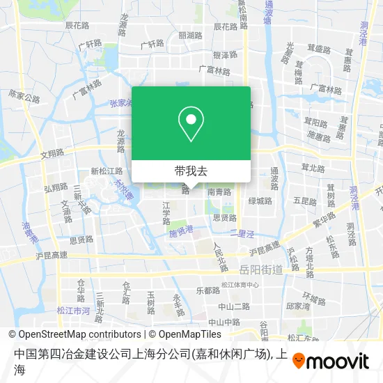 中国第四冶金建设公司上海分公司(嘉和休闲广场)地图