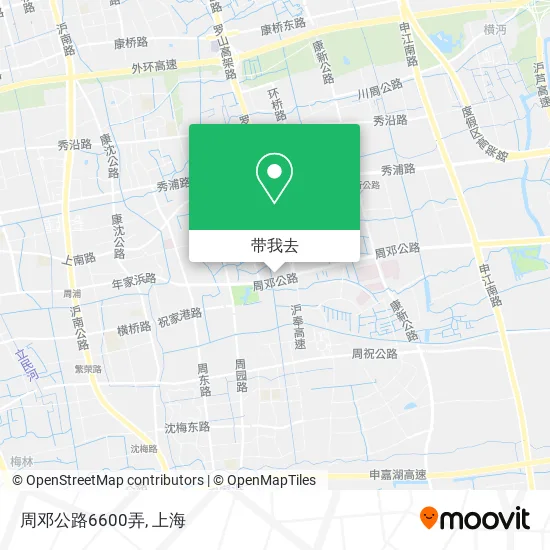 周邓公路6600弄地图