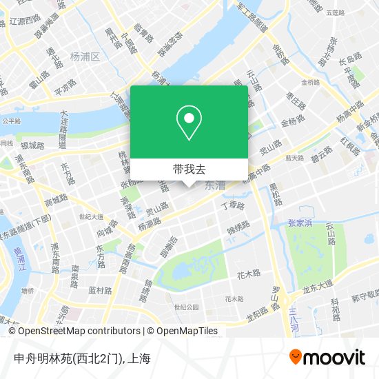 申舟明林苑(西北2门)地图