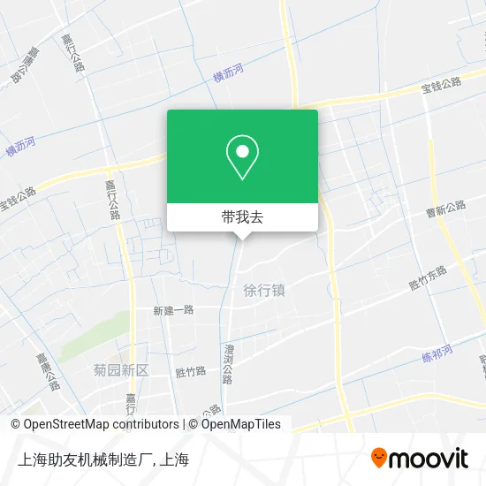上海助友机械制造厂地图