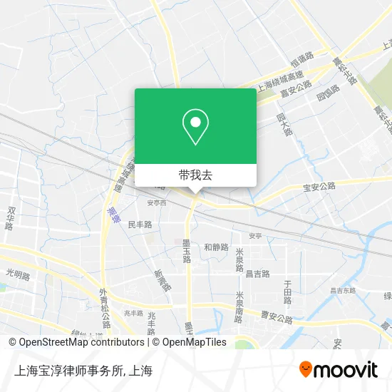 上海宝淳律师事务所地图