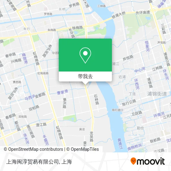 上海闽淳贸易有限公司地图