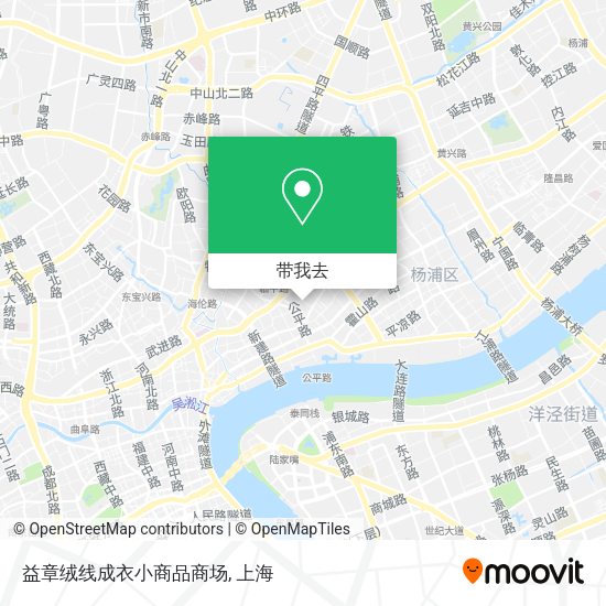 益章绒线成衣小商品商场地图