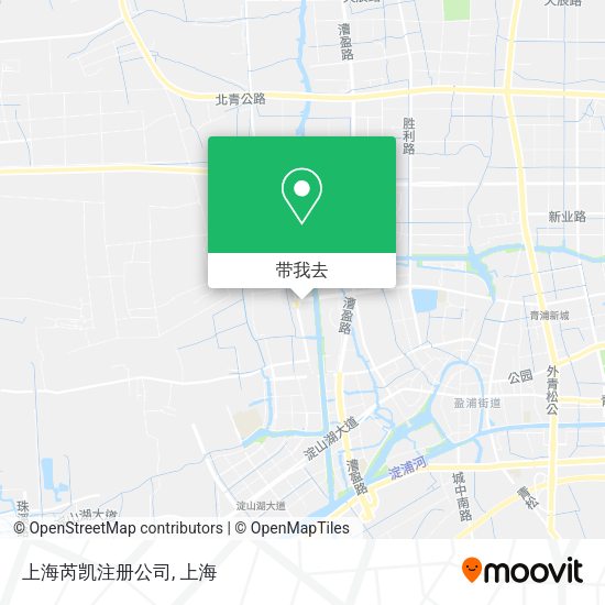 上海芮凯注册公司地图