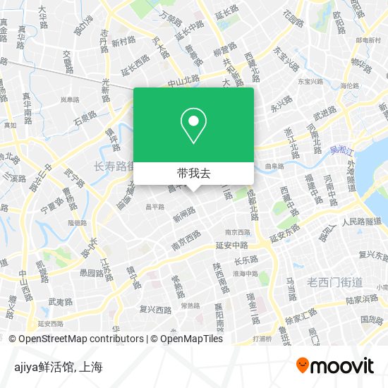 ajiya鲜活馆地图