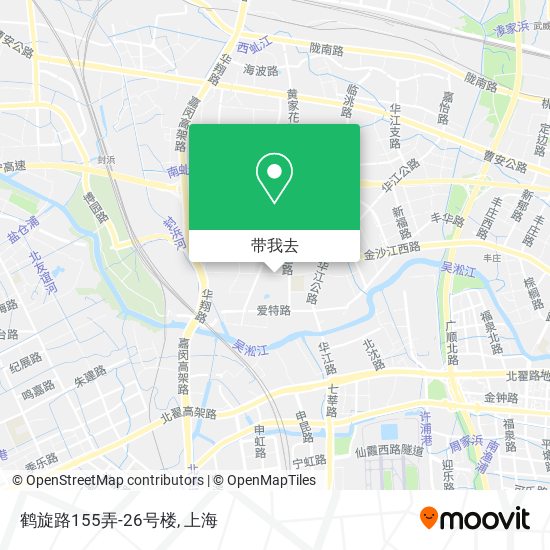 鹤旋路155弄-26号楼地图