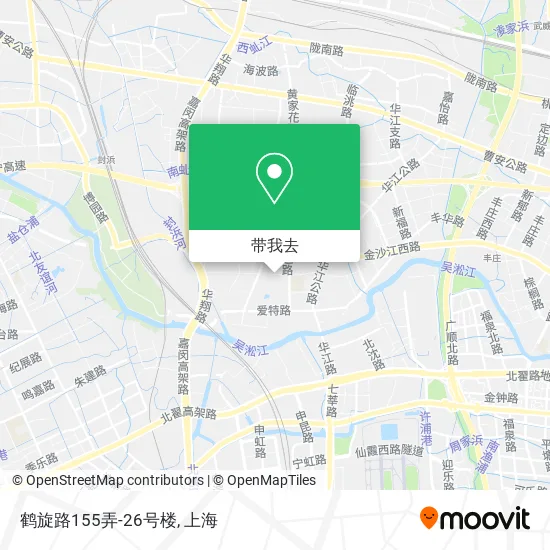 鹤旋路155弄-26号楼地图