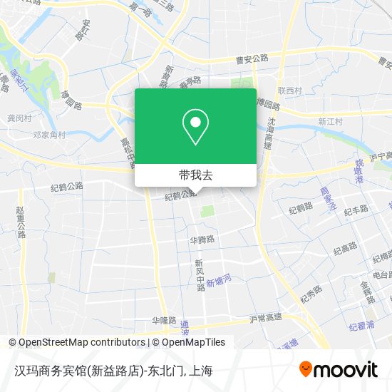 汉玛商务宾馆(新益路店)-东北门地图