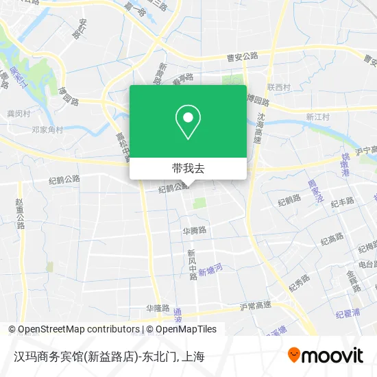 汉玛商务宾馆(新益路店)-东北门地图
