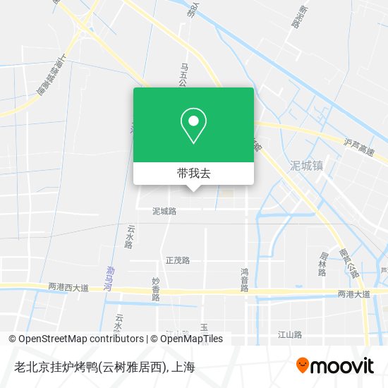老北京挂炉烤鸭(云树雅居西)地图