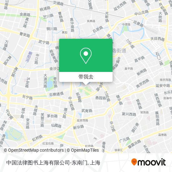 中国法律图书上海有限公司-东南门地图