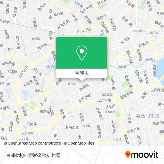 百果园(西康路2店)地图