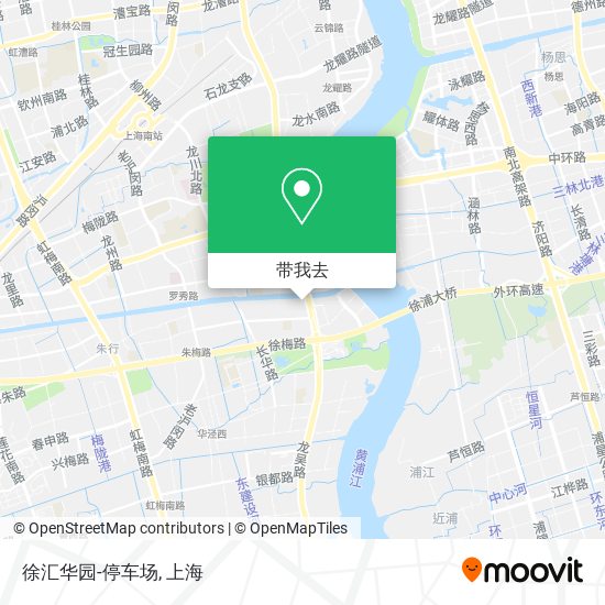 徐汇华园-停车场地图