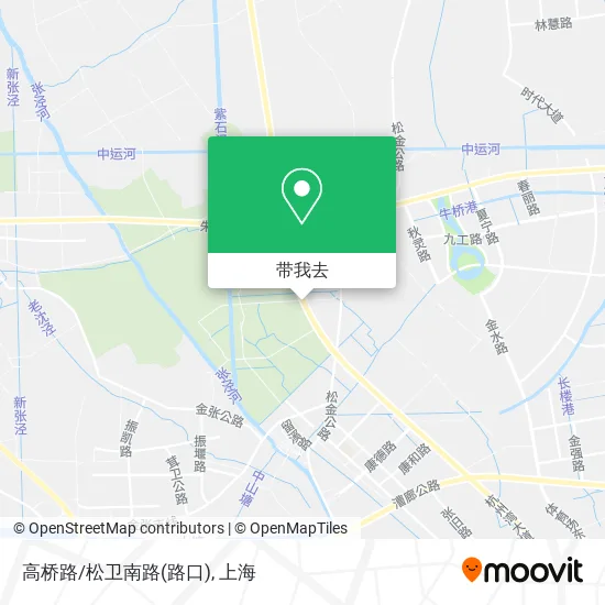 高桥路/松卫南路(路口)地图