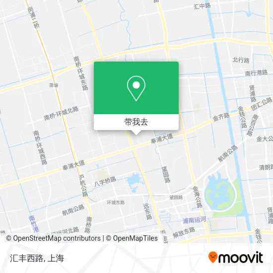汇丰西路地图