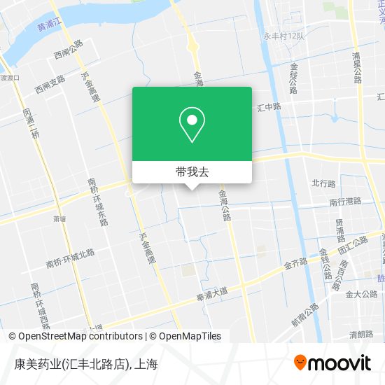 康美药业(汇丰北路店)地图