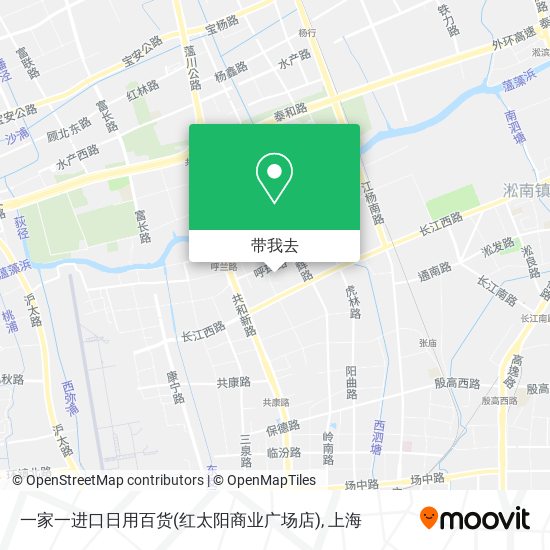 一家一进口日用百货(红太阳商业广场店)地图