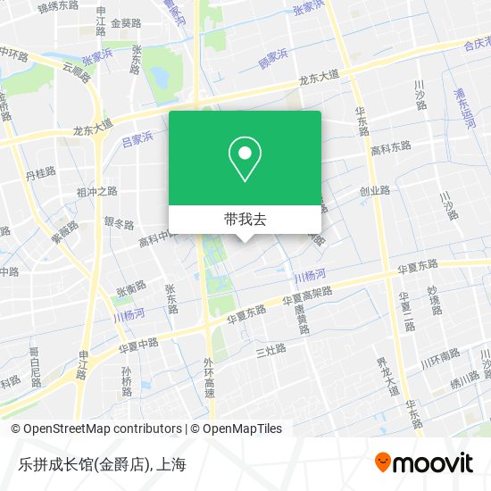 乐拼成长馆(金爵店)地图