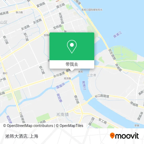 淞韩大酒店地图