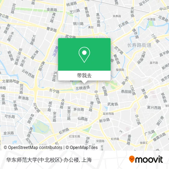 华东师范大学(中北校区)-办公楼地图