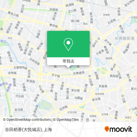 谷田稻香(大悦城店)地图