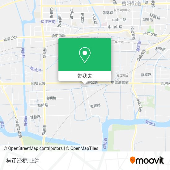 横辽泾桥地图