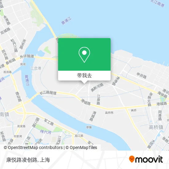 康悦路凌创路地图
