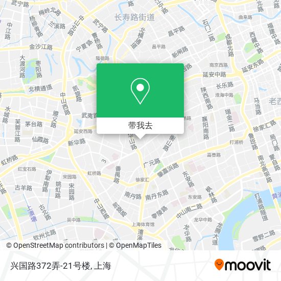 兴国路372弄-21号楼地图