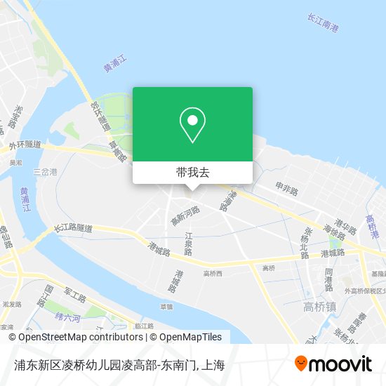 浦东新区凌桥幼儿园凌高部-东南门地图