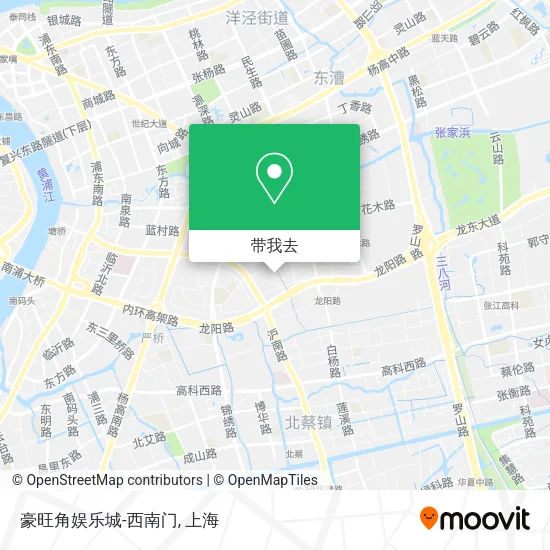 豪旺角娱乐城-西南门地图