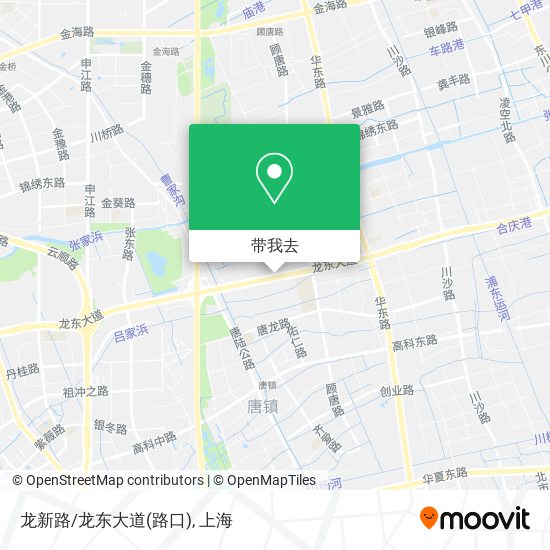 龙新路/龙东大道(路口)地图