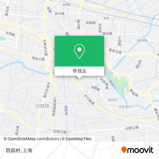 西园村地图