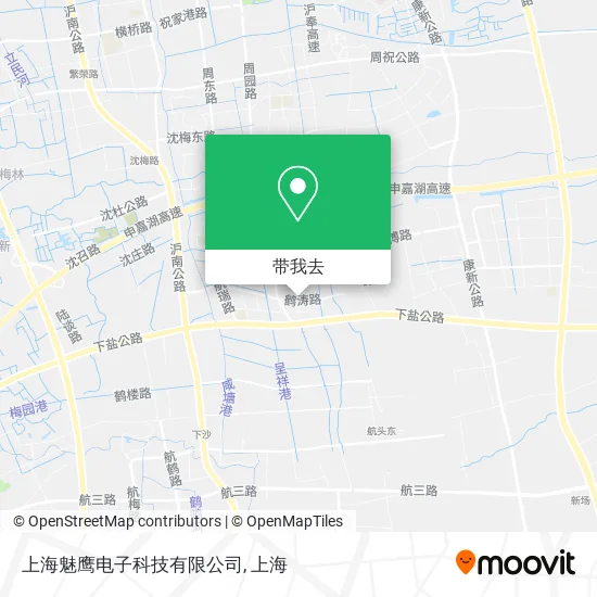 上海魅鹰电子科技有限公司地图