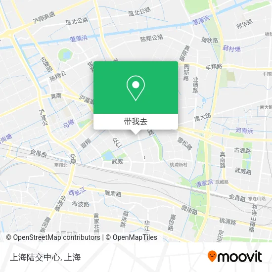 上海陆交中心地图