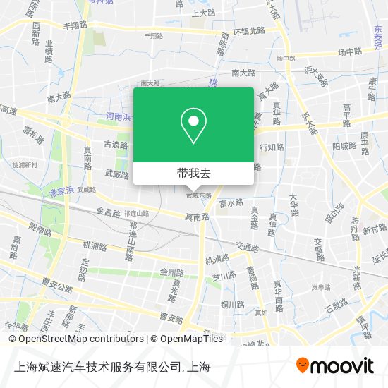 上海斌速汽车技术服务有限公司地图